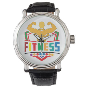 Fitness-Lifestyle – Hart trainieren, stark bleiben Armbanduhr