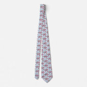 Fitness Light Blue Necktie Krawatte (Rückseite)