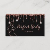 Fitness Linergie Waist Trainer Tropfen Visitenkarte (Vorderseite)