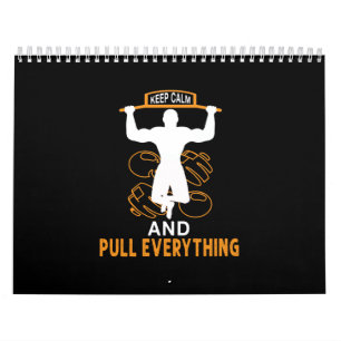 Fitness Lover Jesus putzen alles Kalender