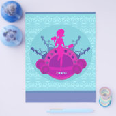 Fitness Mädchen Ausbildung Flyer (Einzeln)