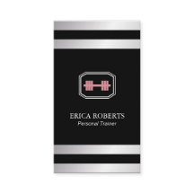 Fitness-Mädchen-Trainer-Rosa Dumbbell