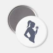 Fitness Magnet (Vorderseite/Rückseite)