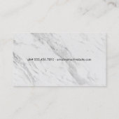 Fitness | Man Curling Weight Visitenkarte (Rückseite)