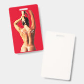 Fitness Modell Tanlines Thunder_Cove Ausweis (Vorder- & Rückseite)