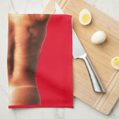 Fitness Modell Tanlines Thunder_Cove Geschirrtuch (Viertel Falte)