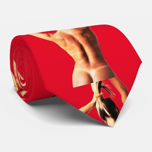 Fitness Modell Tanlines Thunder_Cove Krawatte (Gerollt)