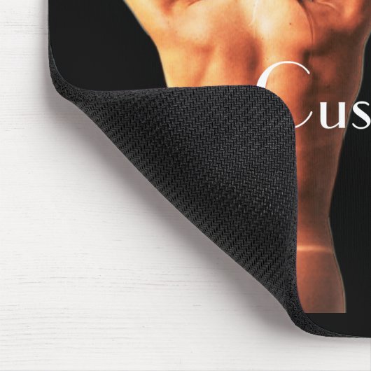 Fitness Modell Tanlines Thunder_Cove Mousepad (Ecke)