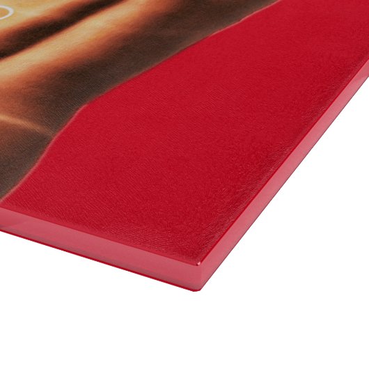 Fitness Modell Tanlines Thunder_Cove Schneidebrett (Ecke)