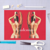 Fitness Modell Tanlines Thunder_Cove Seidenpapier (Handwerk)
