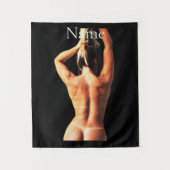 Fitness Modell Tanlines Thunder_Cove Wandteppich (Vorderseite)