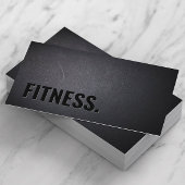 Fitness Moderner, feiner Text elegant Beruflich Visitenkarte