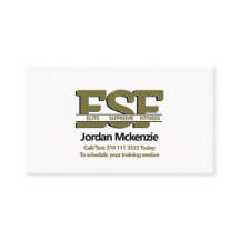 Fitness | Monogram-Logo des Personal Trainers
