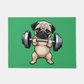 Fitness Mops Fußmatte (Vorderseite)