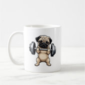 Fitness Mops Kaffeetasse (Links)