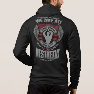 Fitness-Motivation - Ästhetik - steigern Sie - Hoodie