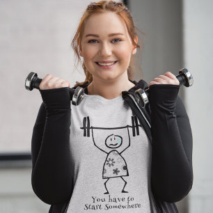 Fitness Motivation for Beginners T-Shirt
