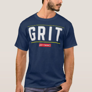 Fitness Motivation - GRIT - Leichtathletik einfach T-Shirt