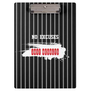 Fitness-Motivation Klemmbrett