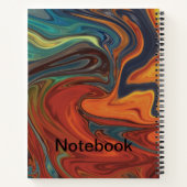 Fitness Motivation: SpiralNotebook trainieren Notizblock (Rückseite)