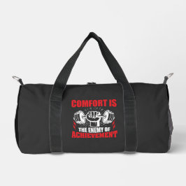 Fitness-Motivationszitat Hantel Stemmen Fitnessstu Duffle Bag