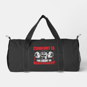 Fitness-Motivationszitat Hantel Stemmen Fitnessstu Duffle Bag
