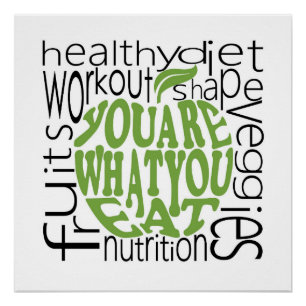 Fitness motivierend Poster