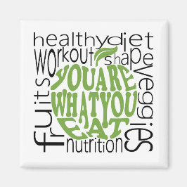 Fitness motivierend Poster Magnet