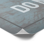 Fitness Motivierend | Sie werden Gewollt aufzuhöre Poster (Ecke)