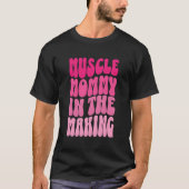 Fitness Muskelpumpe Muskelmuskelmuschel beim Zuber T-Shirt (Vorderseite)