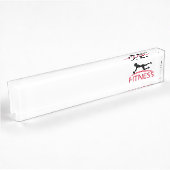 Fitness Namensplakette