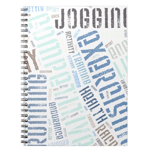 Fitness Notizblock (Vorderseite)