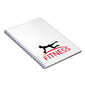 Fitness Notizblock (Rechte Seite)