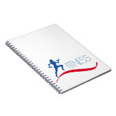 Fitness Notizblock (Rechte Seite)