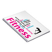 Fitness Notizblock (Rechte Seite)