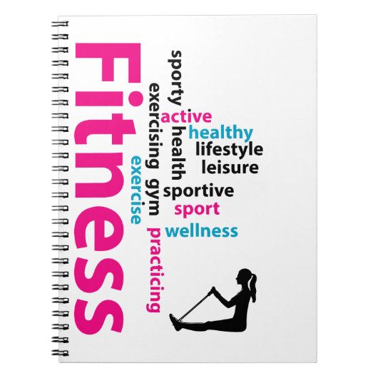 Fitness Notizblock (Vorderseite)