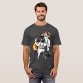 Fitness ohne Einhorn Shirt (Vorne ganz)