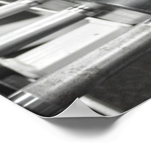 Fitness ohne Gewicht Poster (Ecke)