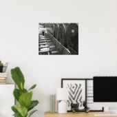 Fitness ohne Gewicht Poster (Heimbüro)