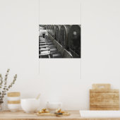 Fitness ohne Gewicht Poster (Küche)