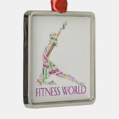 Fitness Ornament Aus Metall (Rechts)