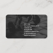 Fitness Personal Trainer | Aktives Sport Visitenkarte (Rückseite)
