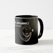 Fitness Personal Trainer Bodybuilding Modern Sharp Tasse (VorderseiteRechts)