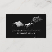 Fitness Personal Trainer Bodybuilding Modern Sharp Visitenkarte (Rückseite)