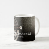 Fitness Personal Trainer Bodybuilding Moderne Kaffeetasse (VorderseiteRechts)
