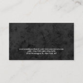 Fitness Personal Trainer Bodybuilding Modernes Gra Visitenkarte (Rückseite)