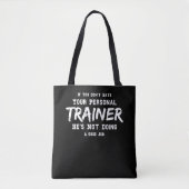 Fitness Personal Trainer Gym Motivation Tasche (Vorderseite)