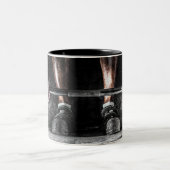 Fitness Personal Trainer Gym Zweifarbige Tasse (Mittel)