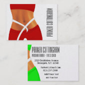 Fitness - Personal Trainer - SRF Visitenkarte (Vorne/Hinten)