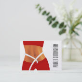 Fitness - Personal Trainer - SRF Visitenkarte (Stehend Vorderseite)